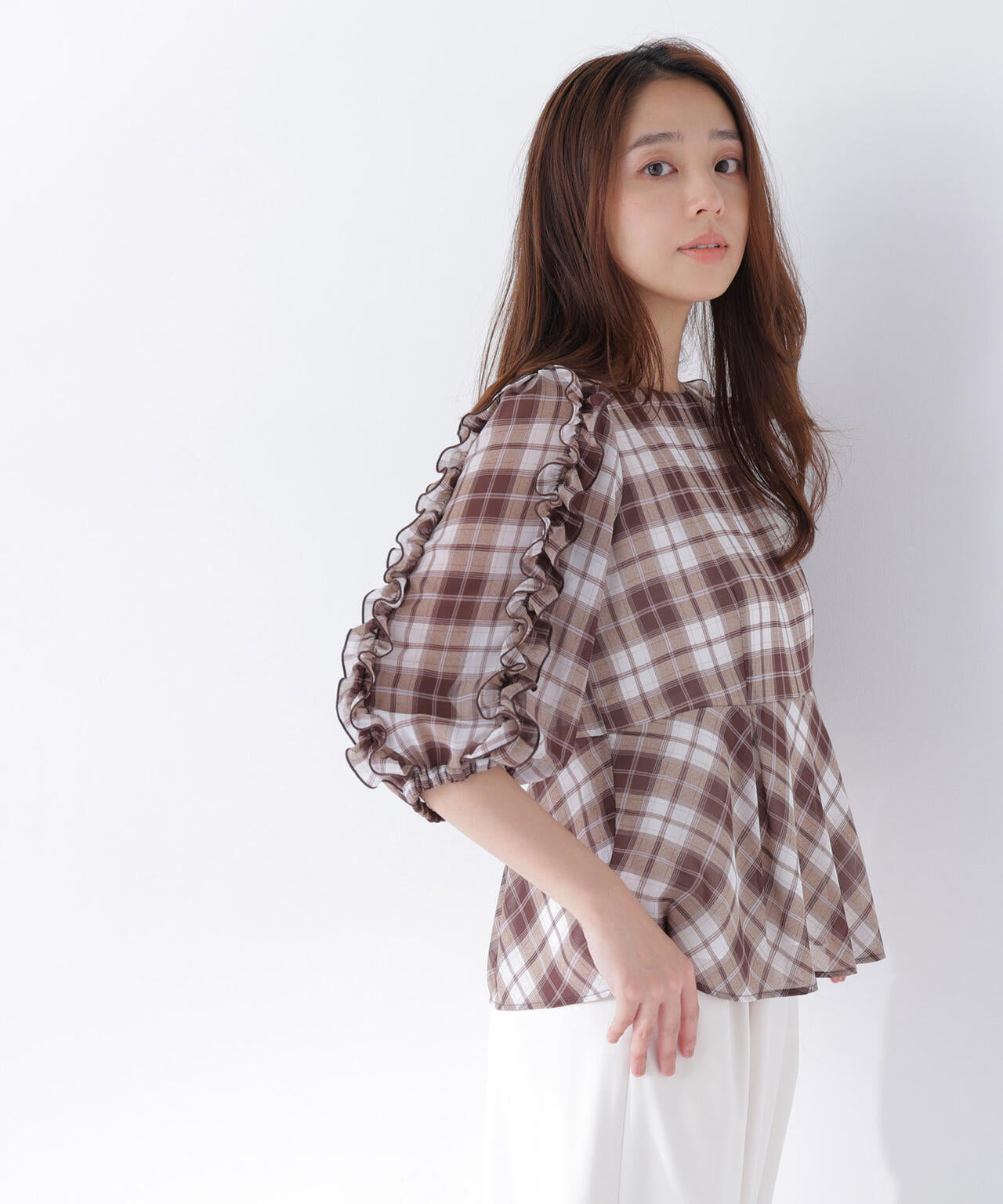 165.5cm 着用サイズ:FR
