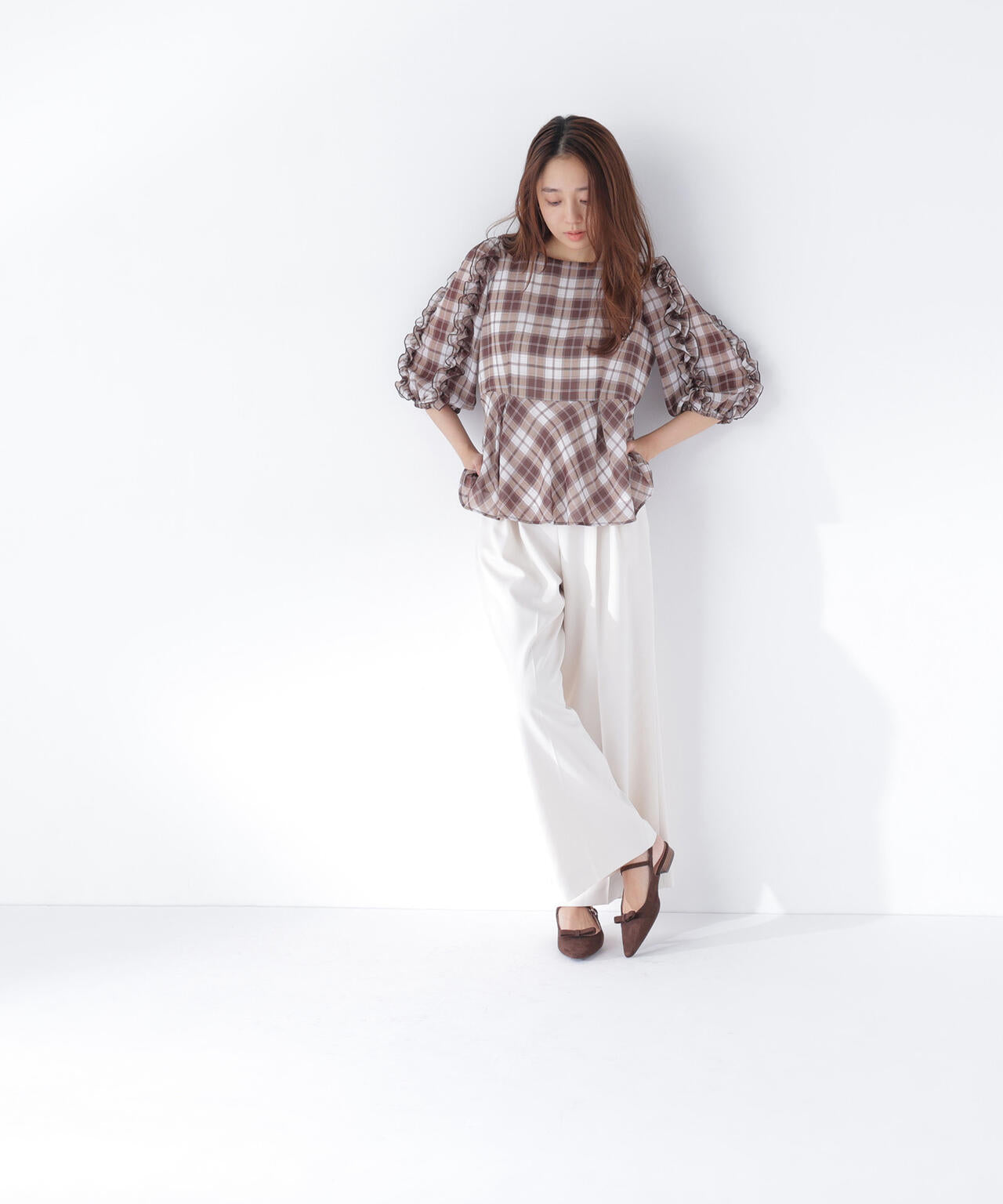 165.5cm 着用サイズ:FR