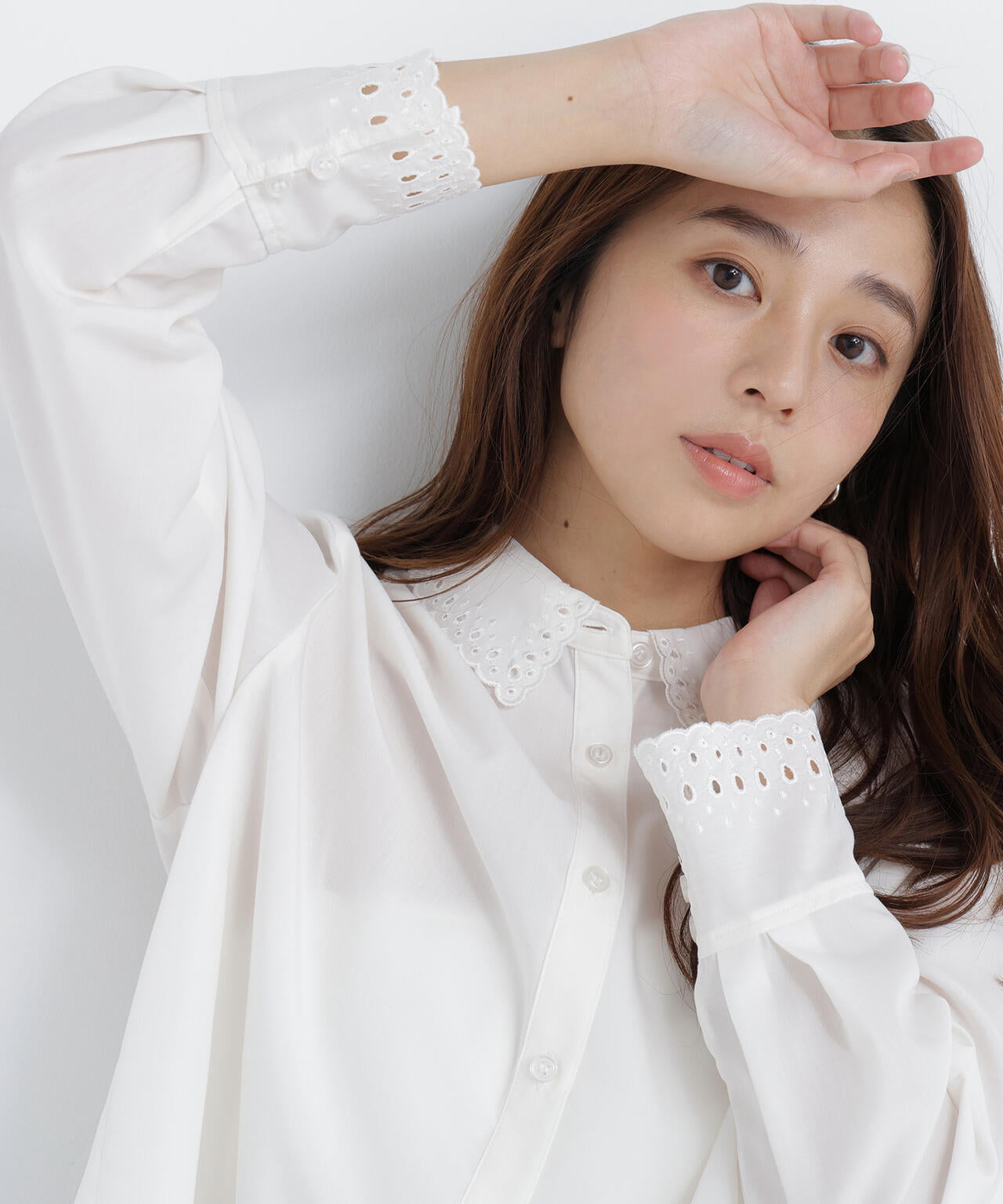 165.5cm 着用サイズ:FR