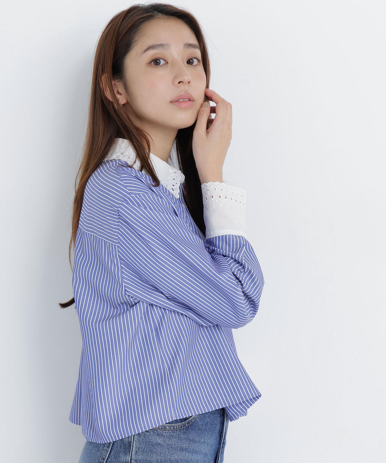 165.5cm 着用サイズ:FR