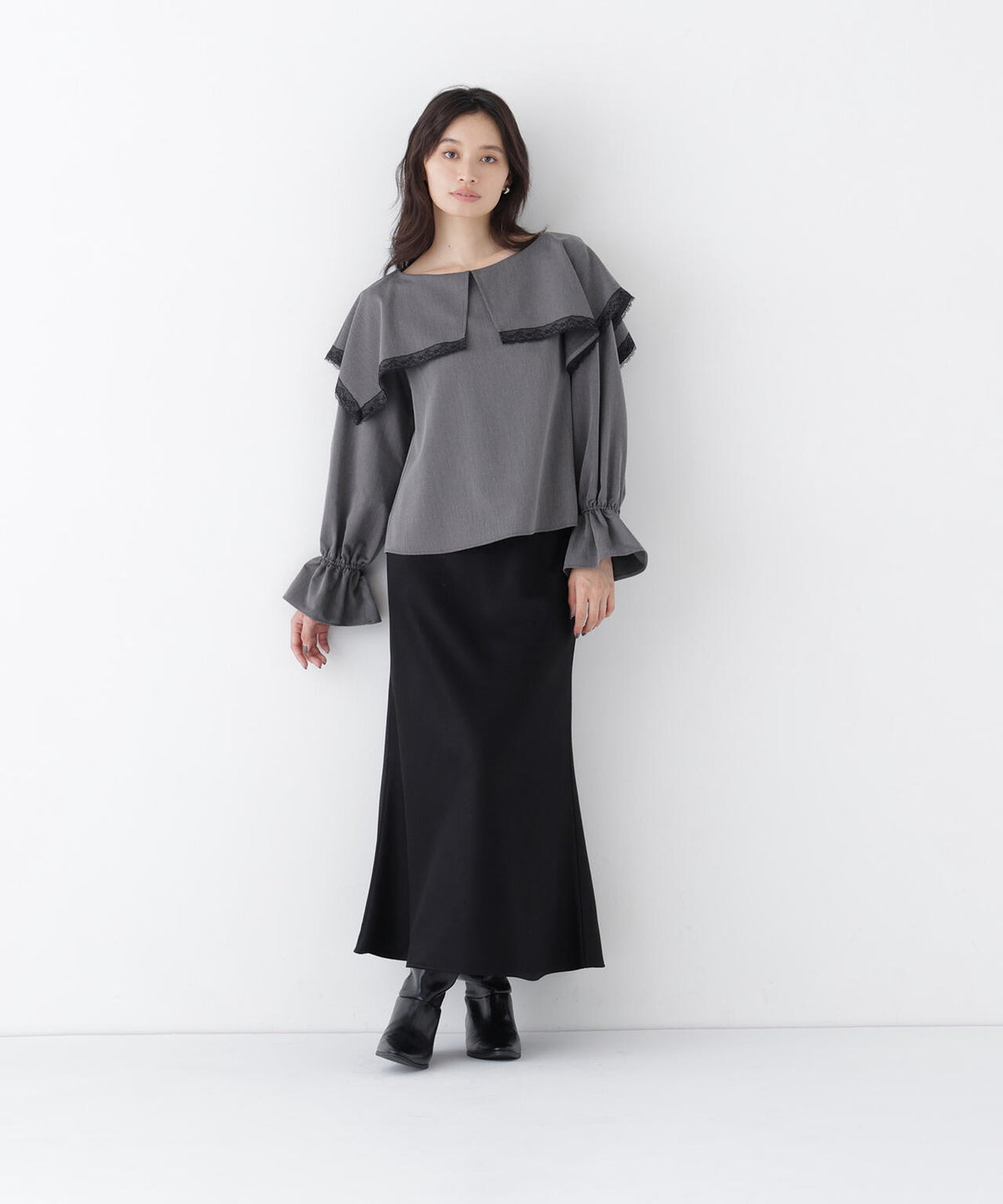 165cm 着用サイズ:FR