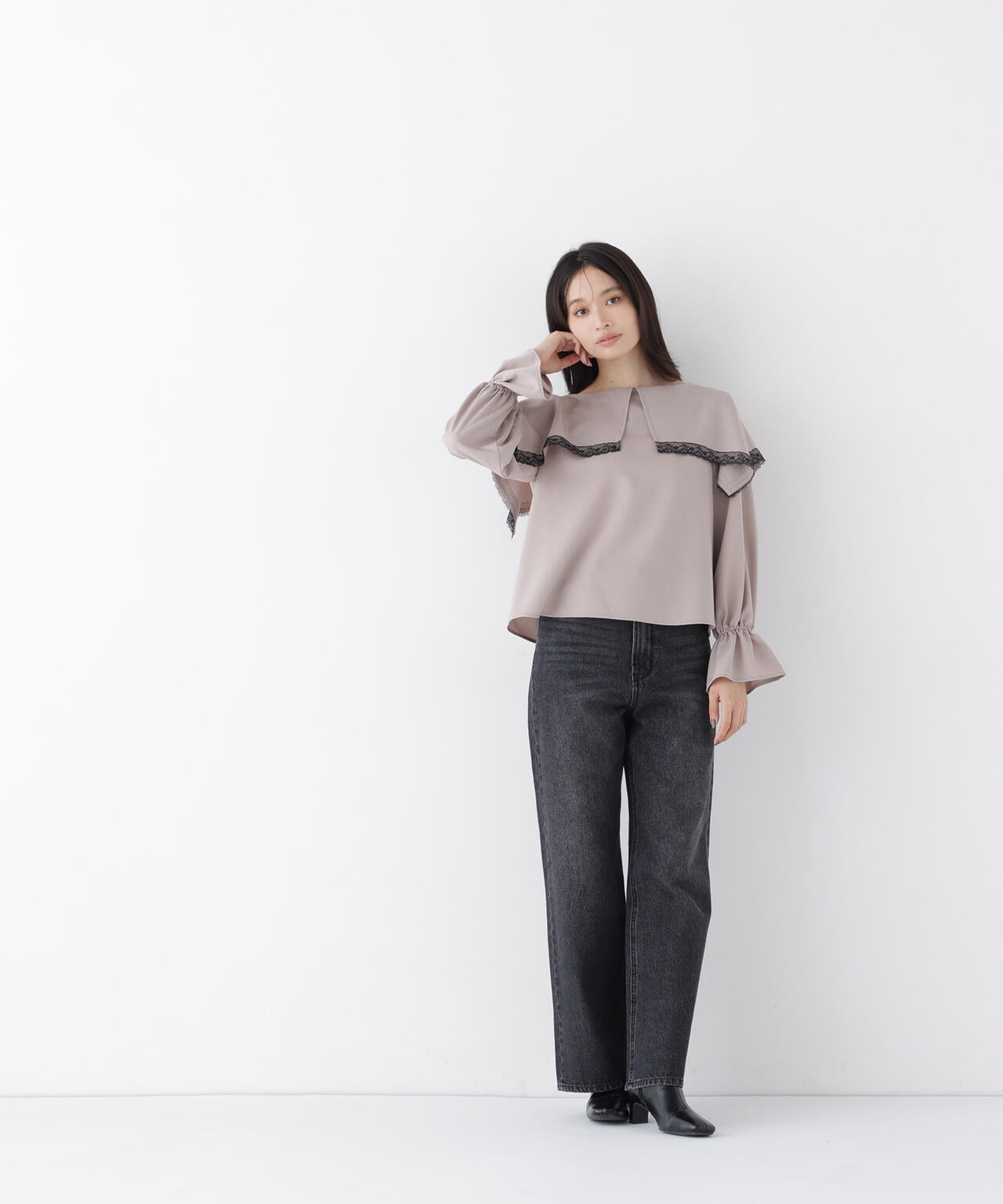 165cm 着用サイズ:FR