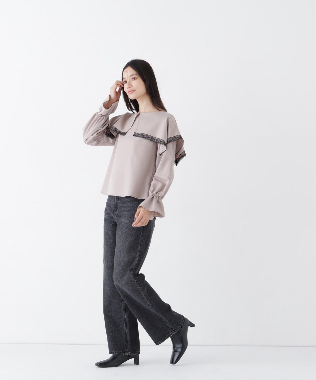 165cm 着用サイズ:FR