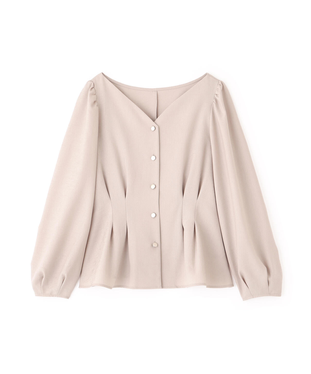 <ちょうど、いい服>きゅっと、メリハリ仕掛けトップス