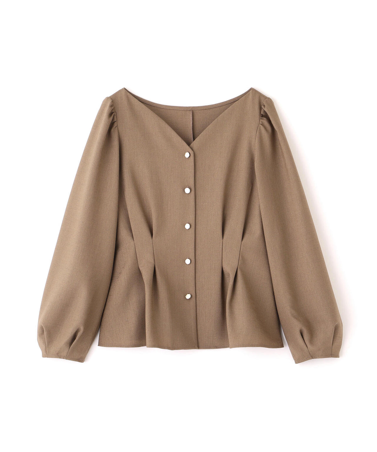 <ちょうど、いい服>きゅっと、メリハリ仕掛けトップス