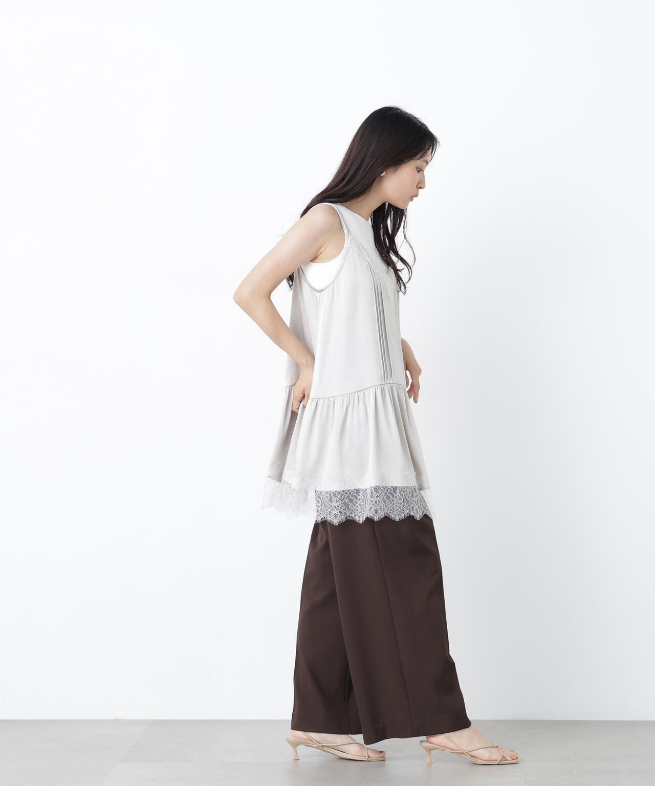 165cm 着用サイズ:FR