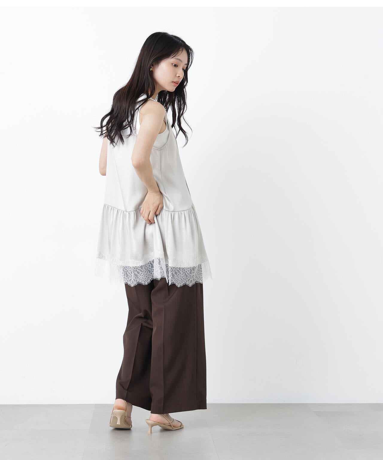 165cm 着用サイズ:FR