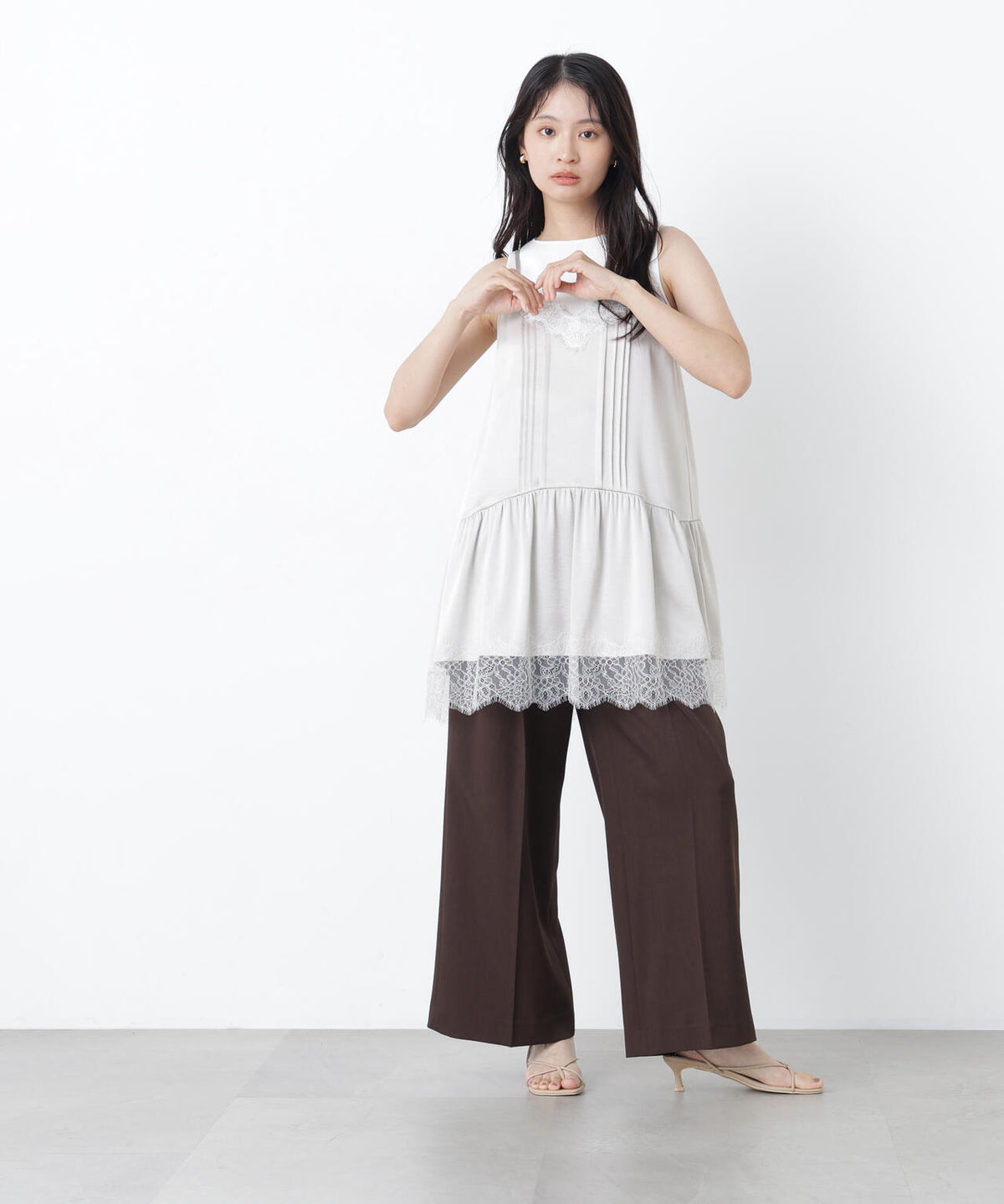 165cm 着用サイズ:FR