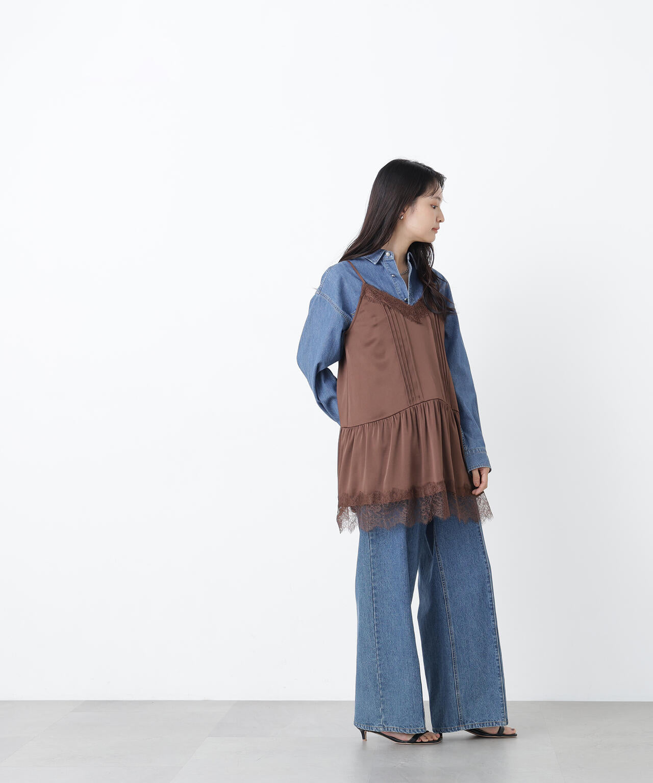 165cm 着用サイズ:FR