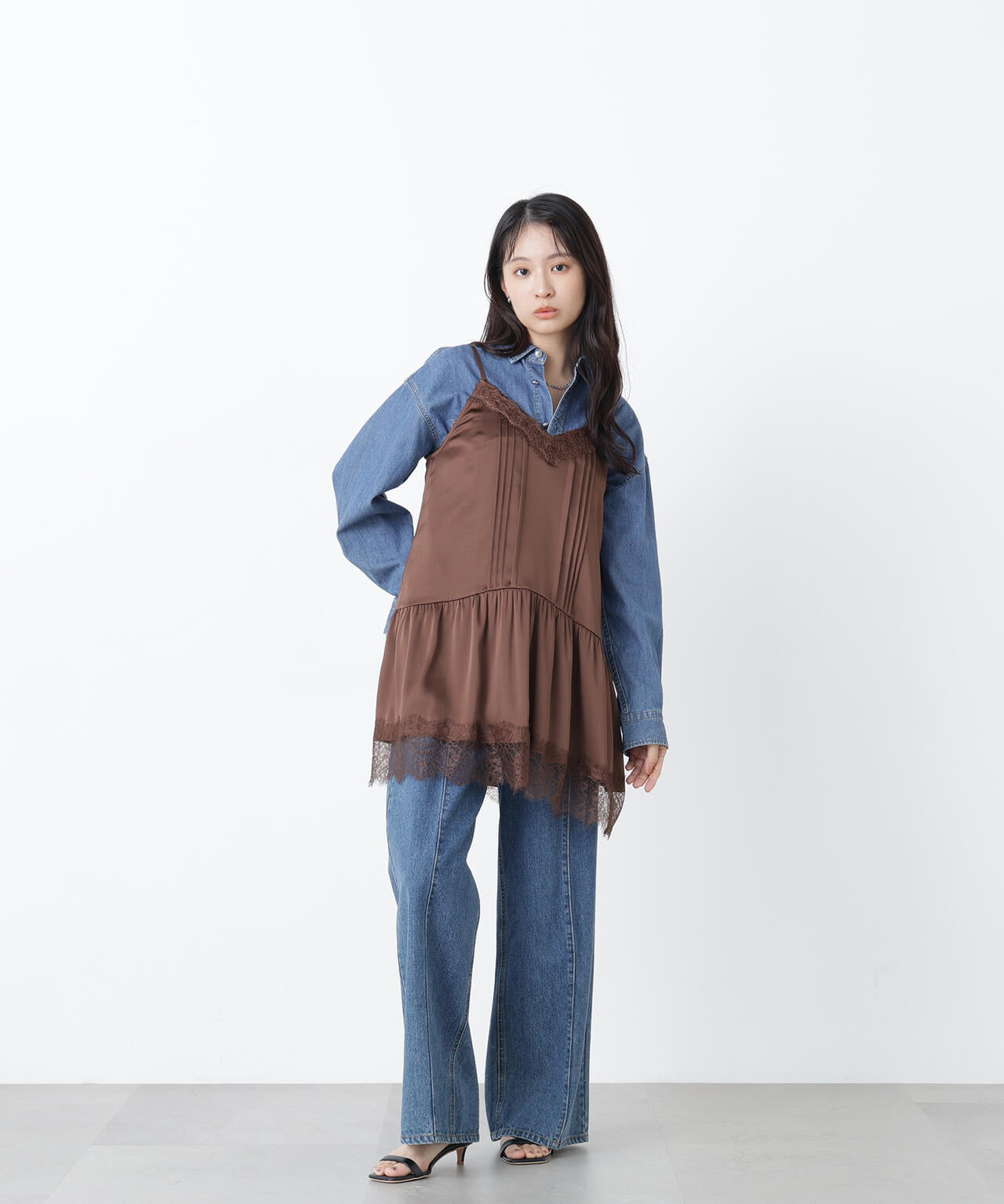 165cm 着用サイズ:FR