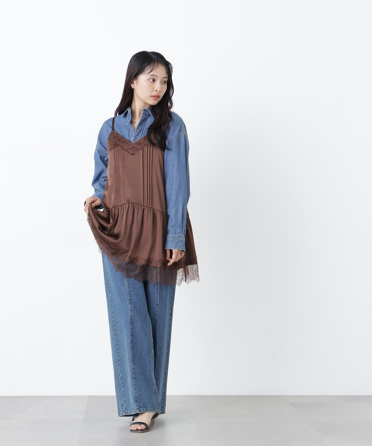 165cm 着用サイズ:FR