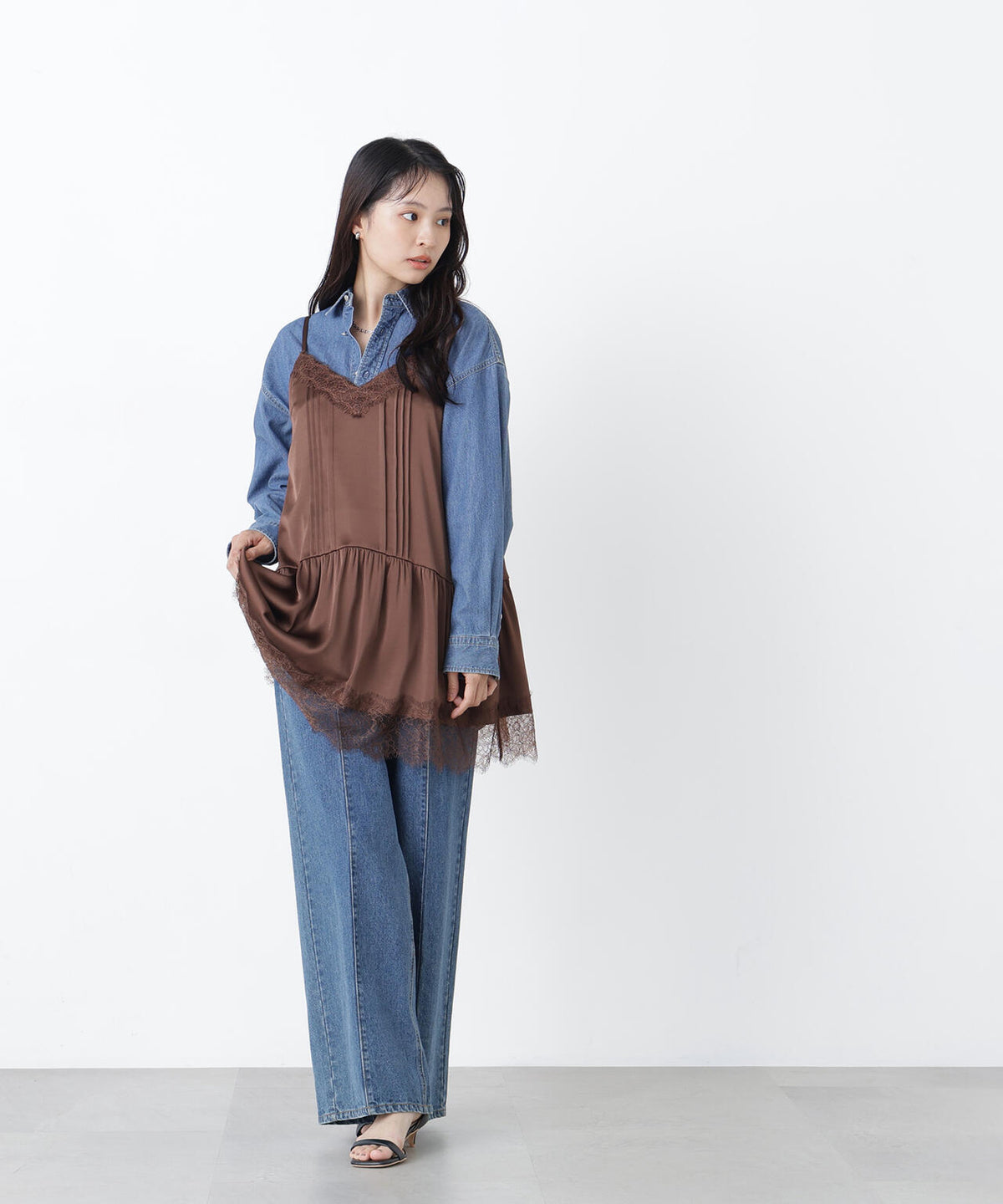 165cm 着用サイズ:FR