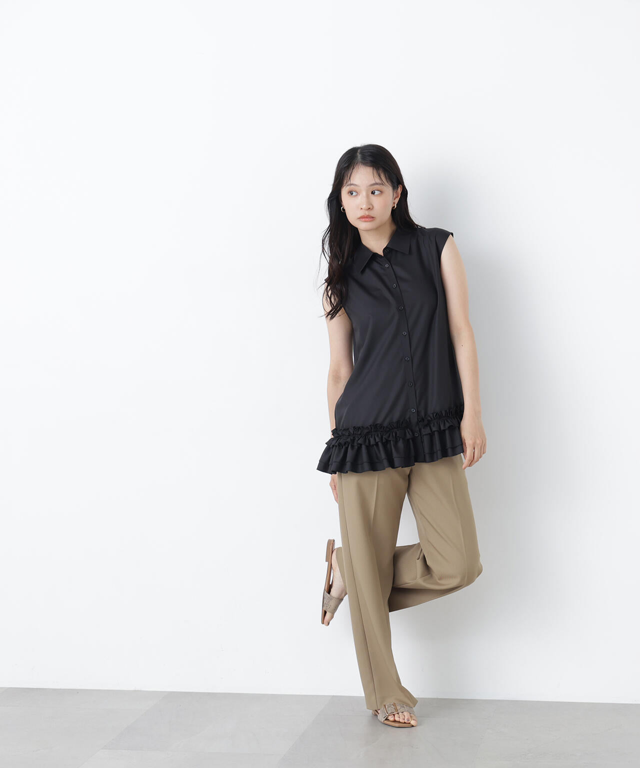 165cm 着用サイズ:FR