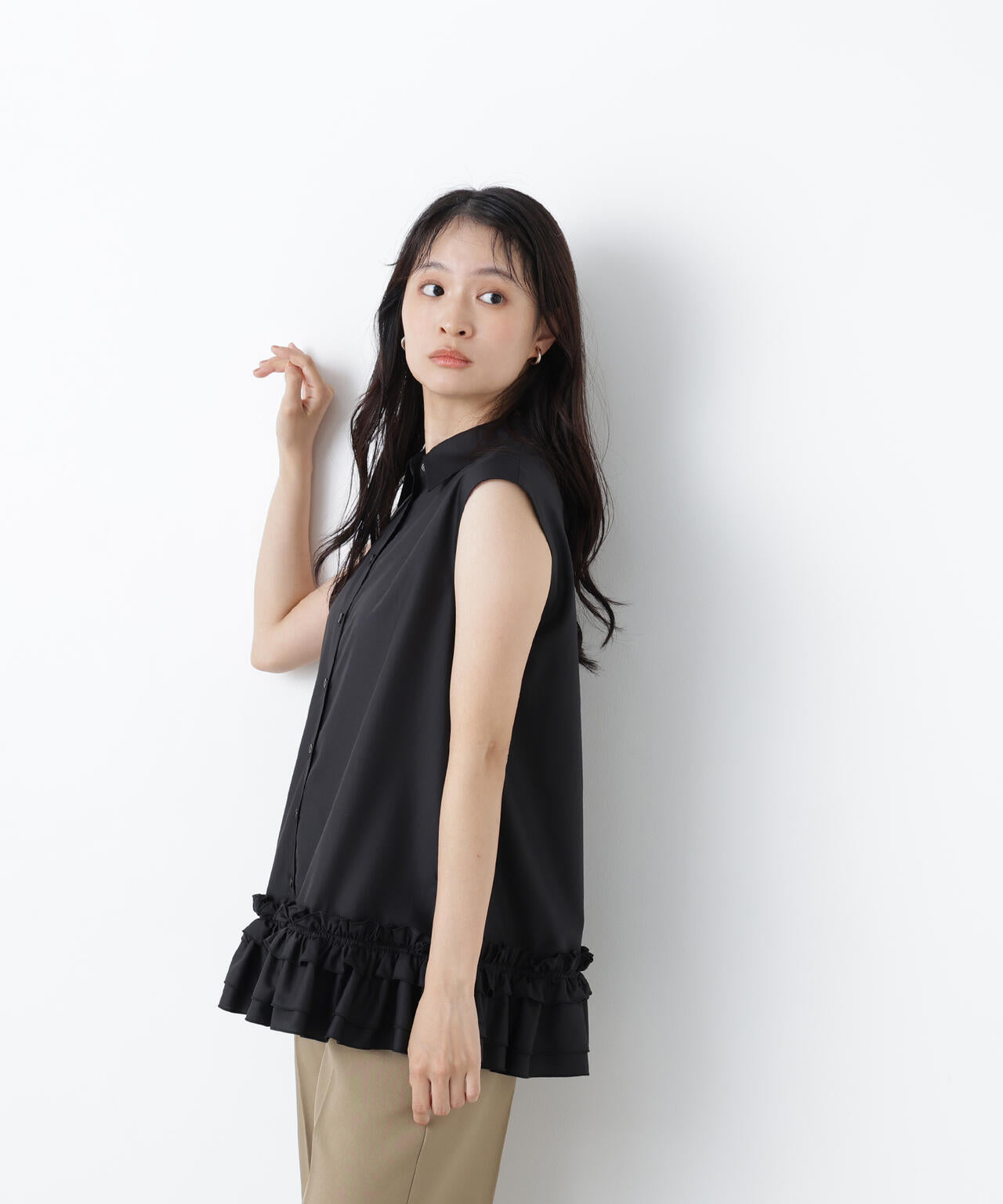 165cm 着用サイズ:FR