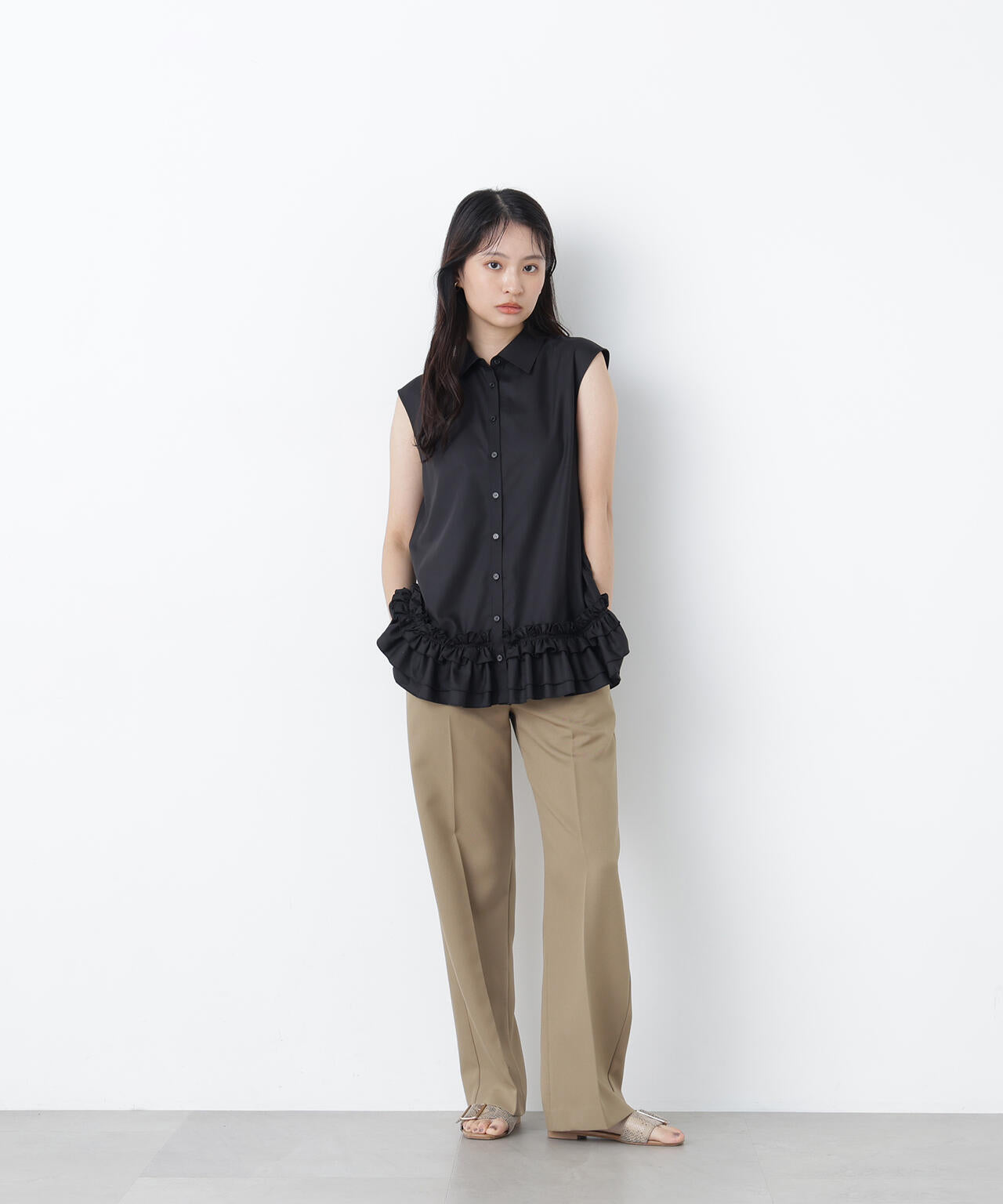 165cm 着用サイズ:FR