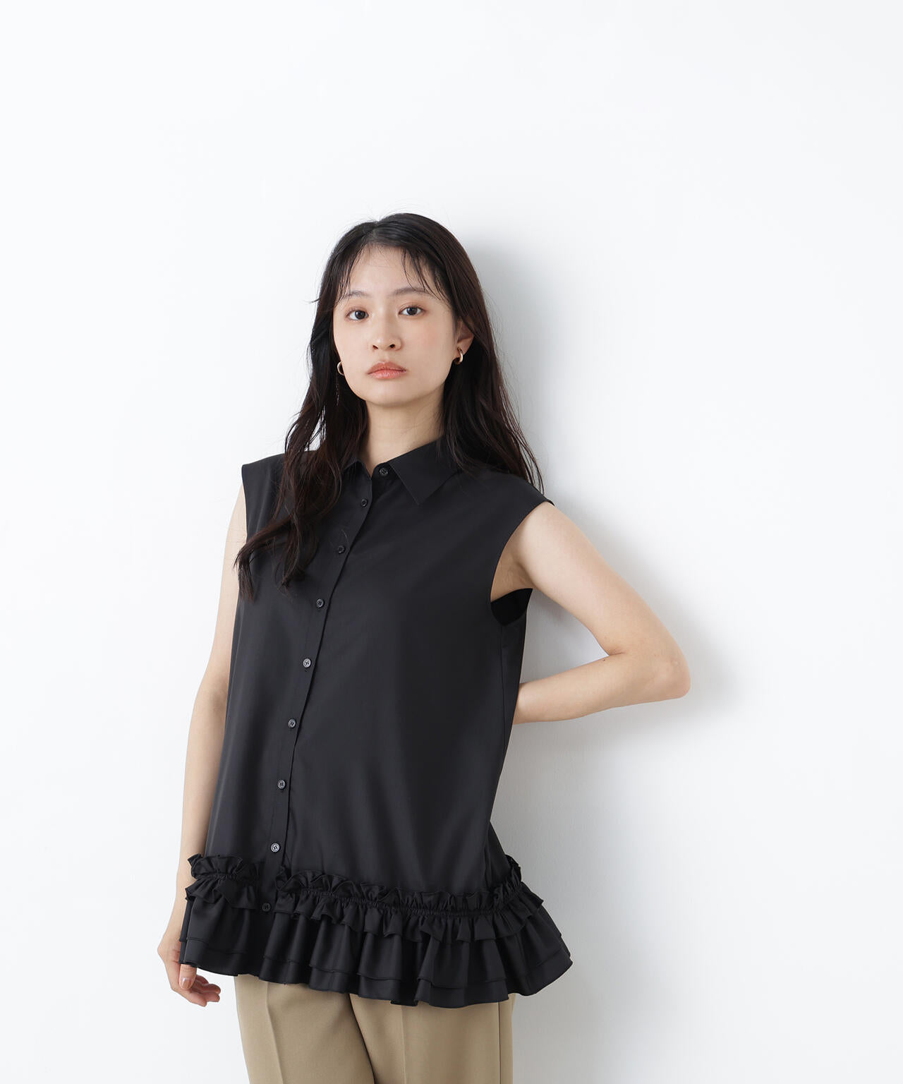 165cm 着用サイズ:FR