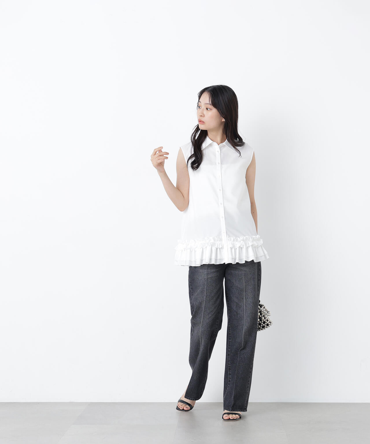 165cm 着用サイズ:FR