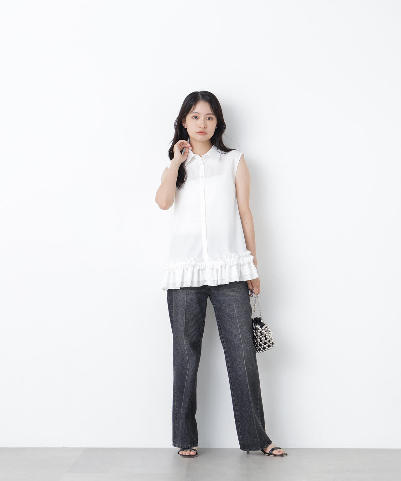 165cm 着用サイズ:FR