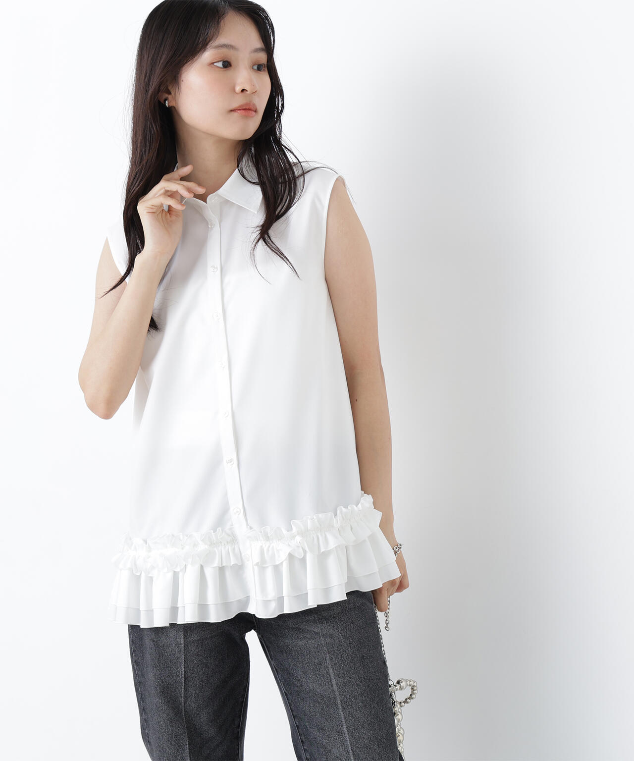 165cm 着用サイズ:FR