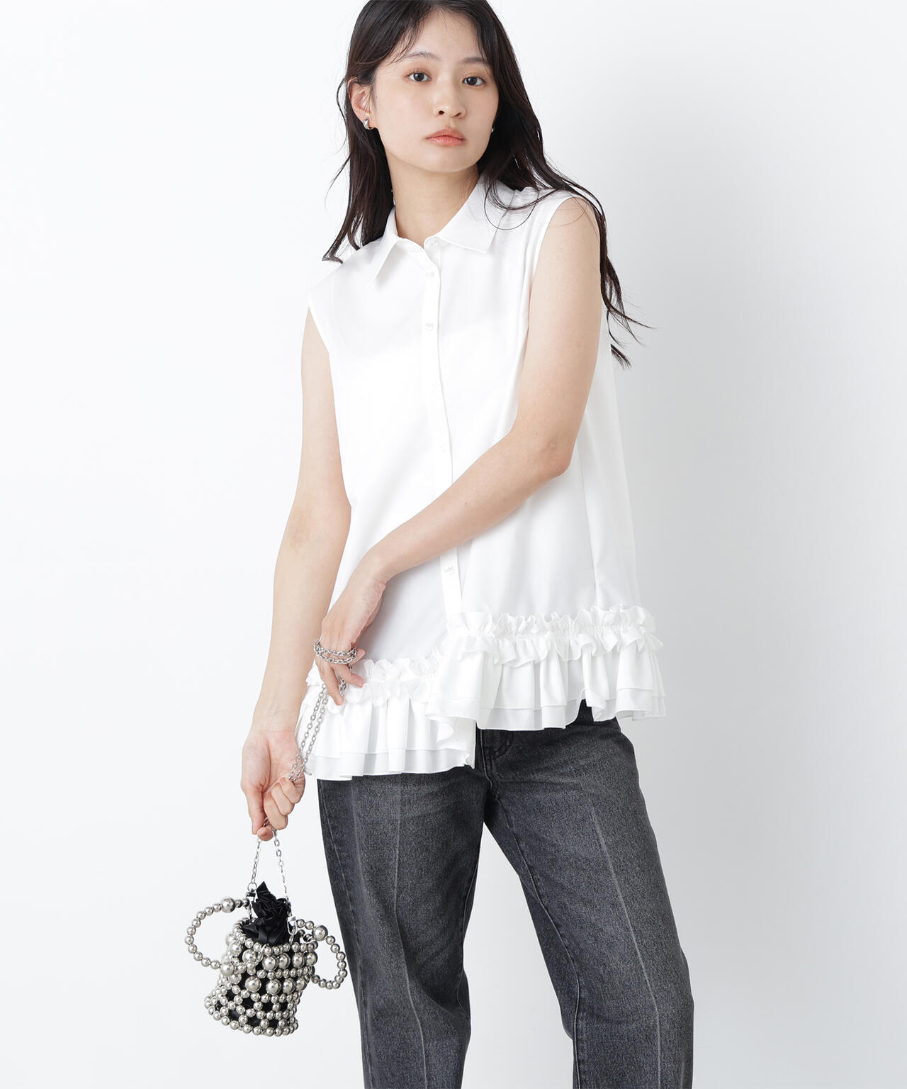 165cm 着用サイズ:FR