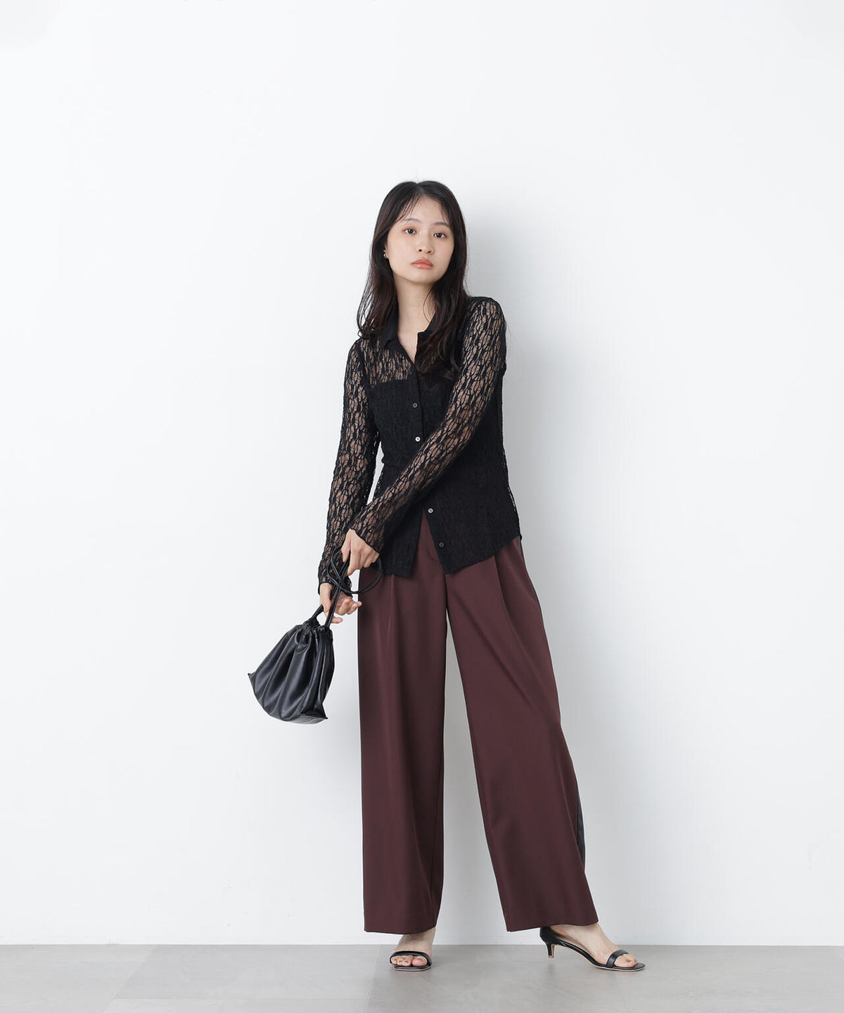 165cm 着用サイズ:FR