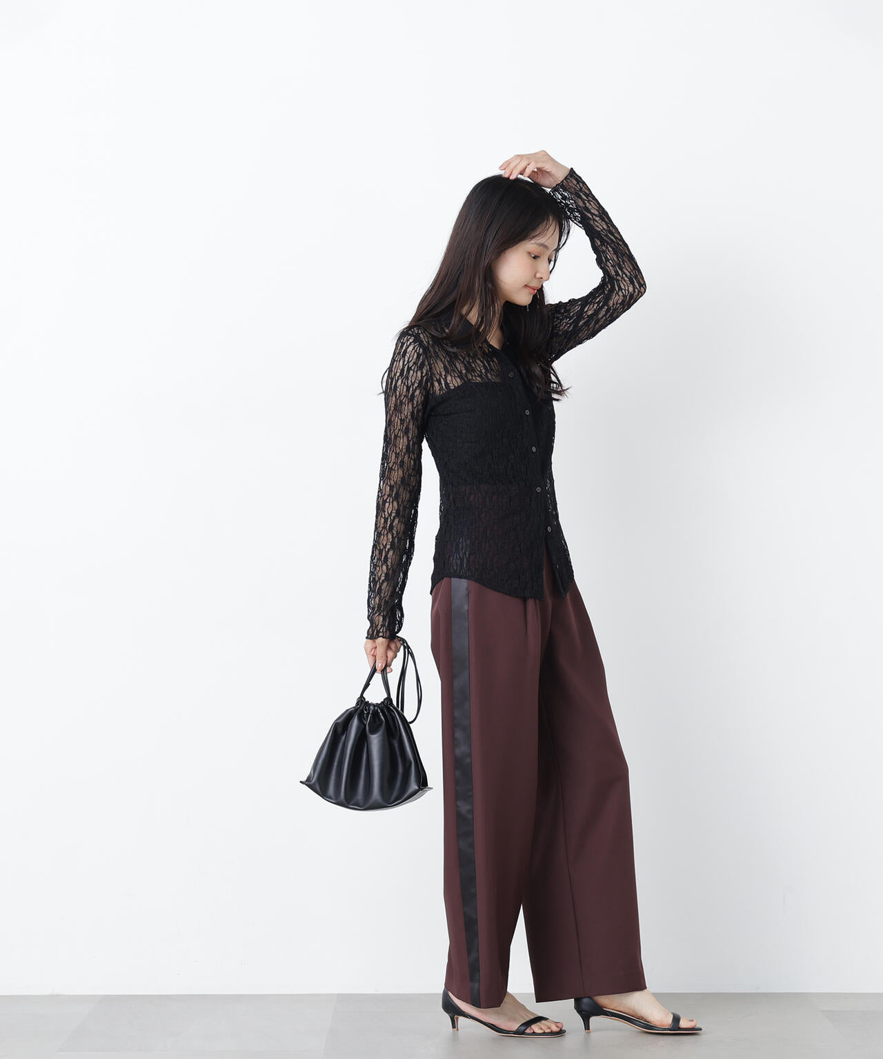 165cm 着用サイズ:FR
