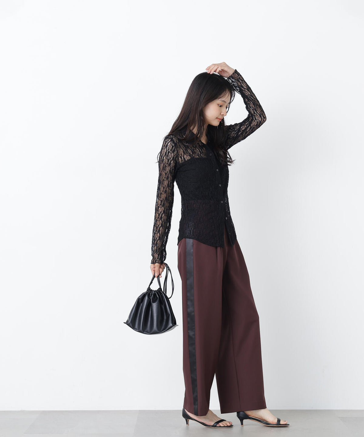 165cm 着用サイズ:FR