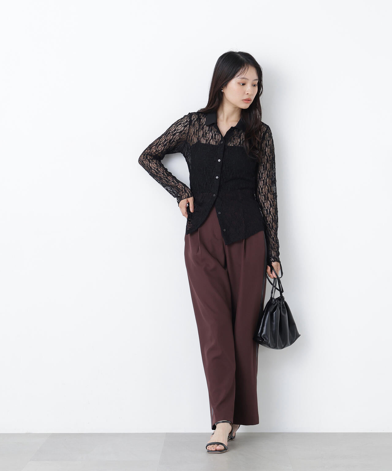 165cm 着用サイズ:FR