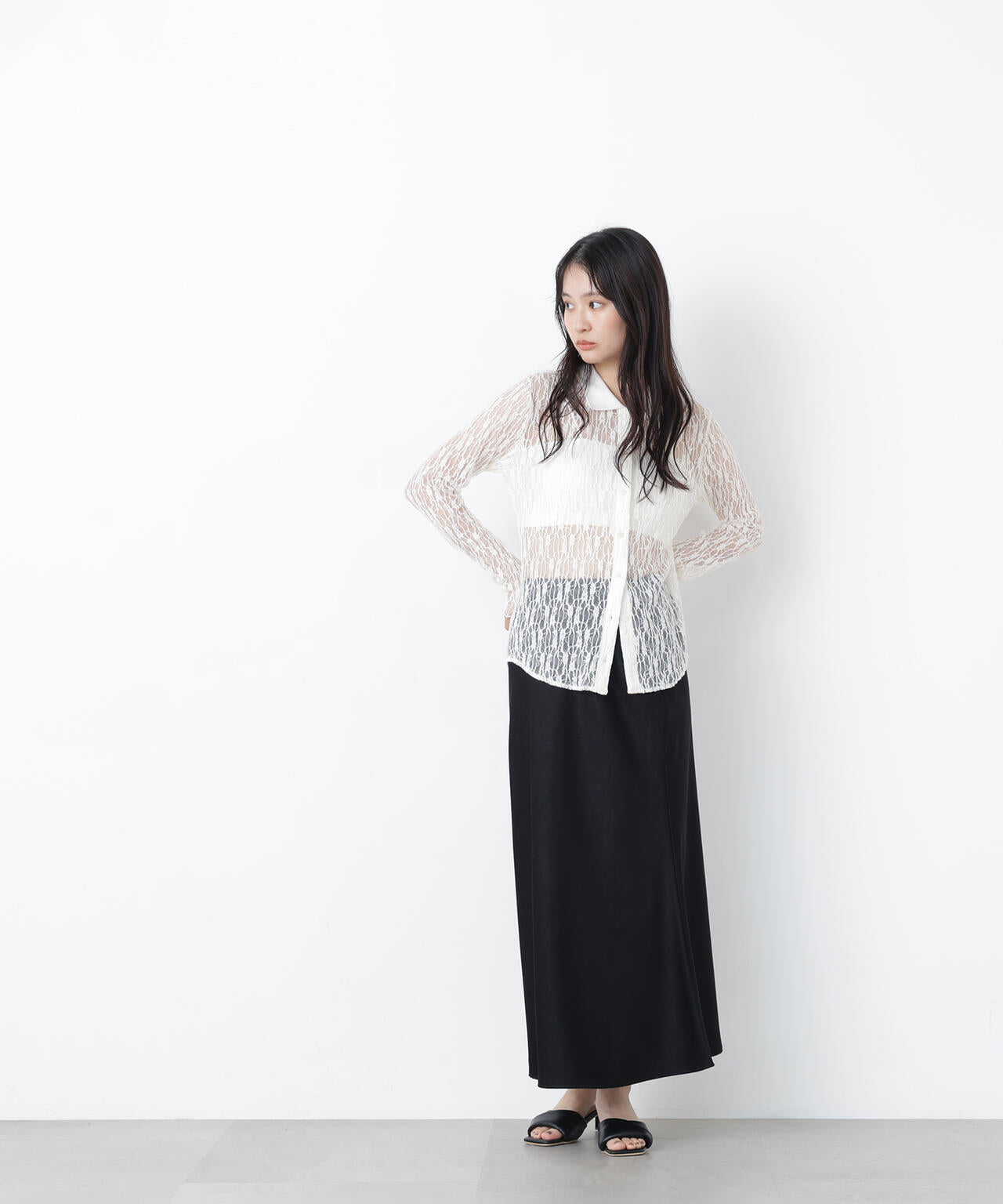 165cm 着用サイズ:FR