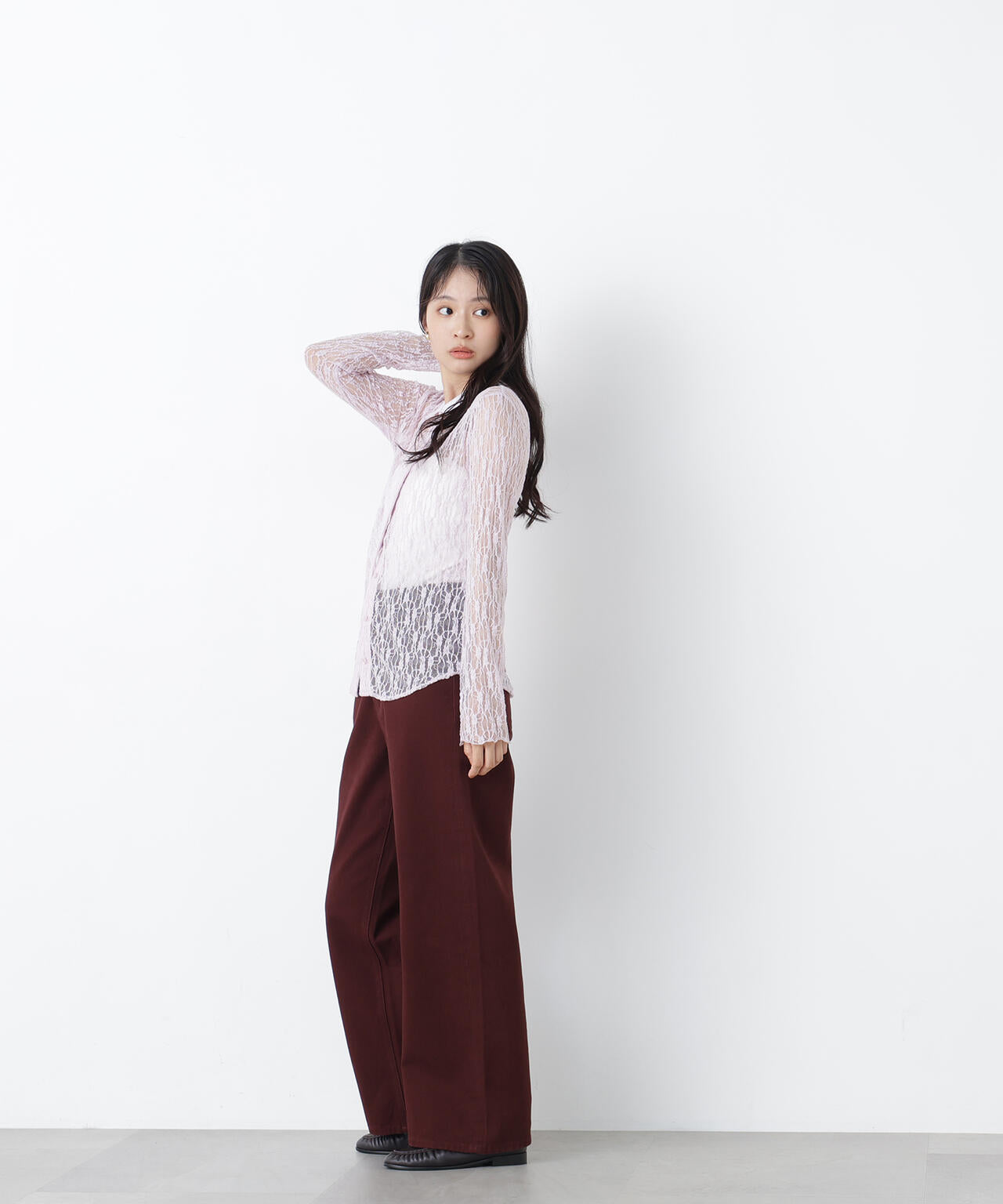 165cm 着用サイズ:FR