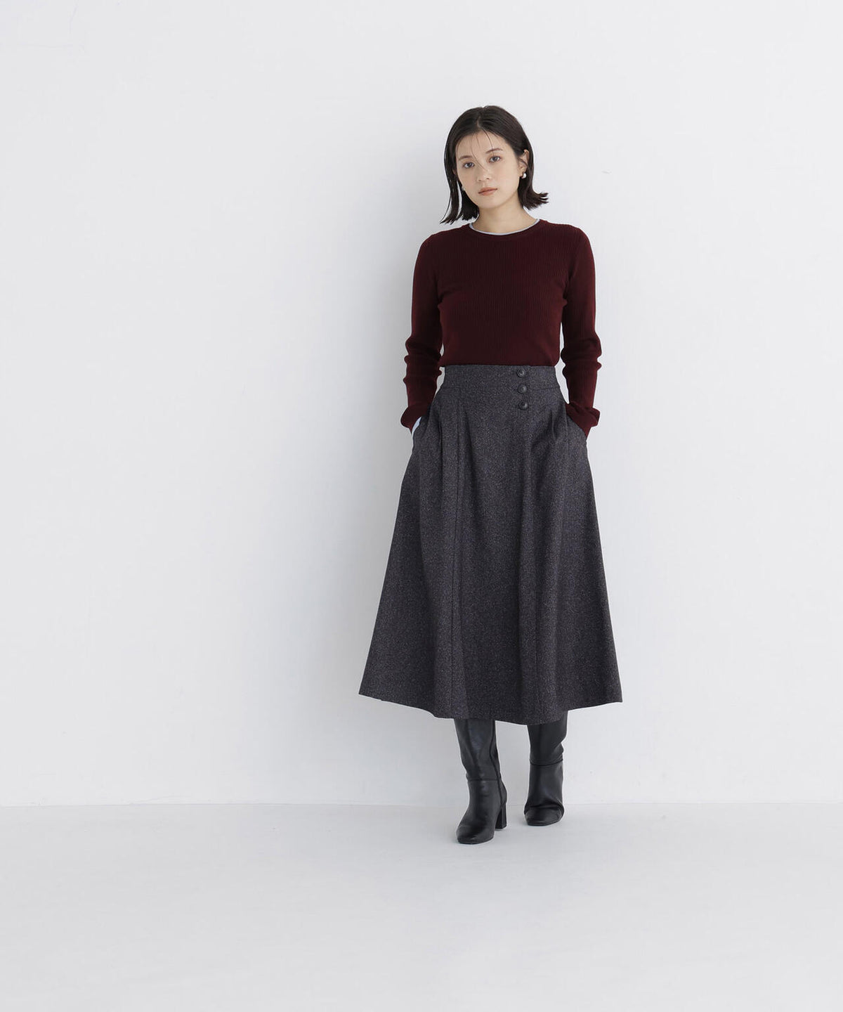 163cm 着用サイズ:M
