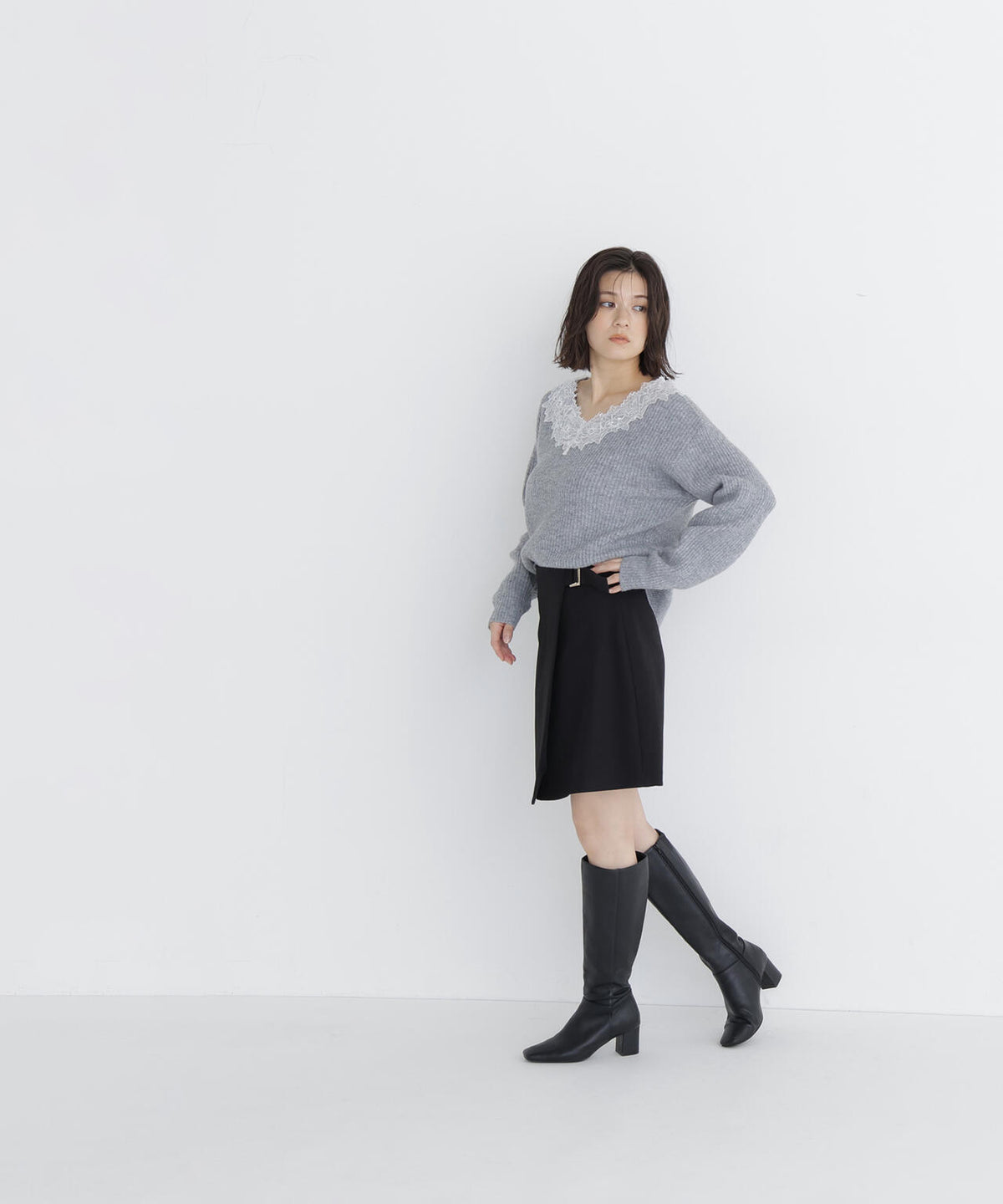 163cm 着用サイズ:M
