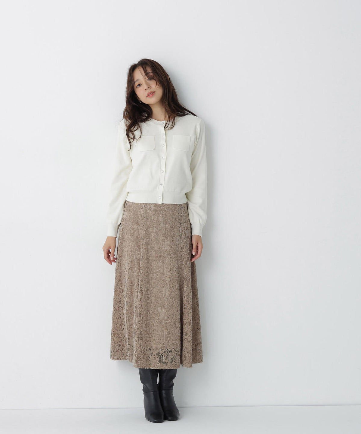 165.5cm 着用サイズ:M