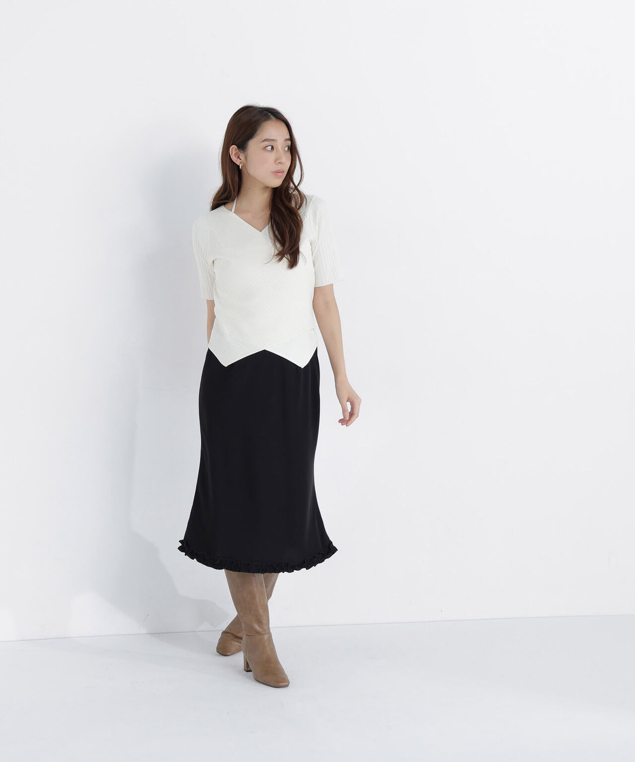 165.5cm 着用サイズ:M
