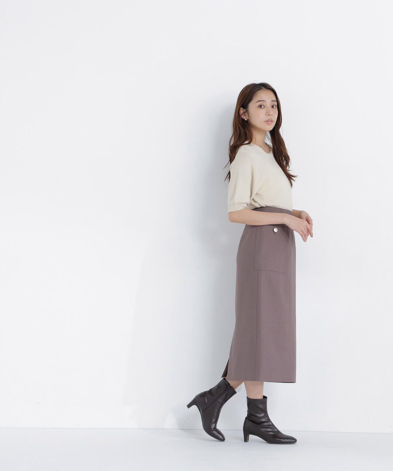 165.5cm 着用サイズ:M