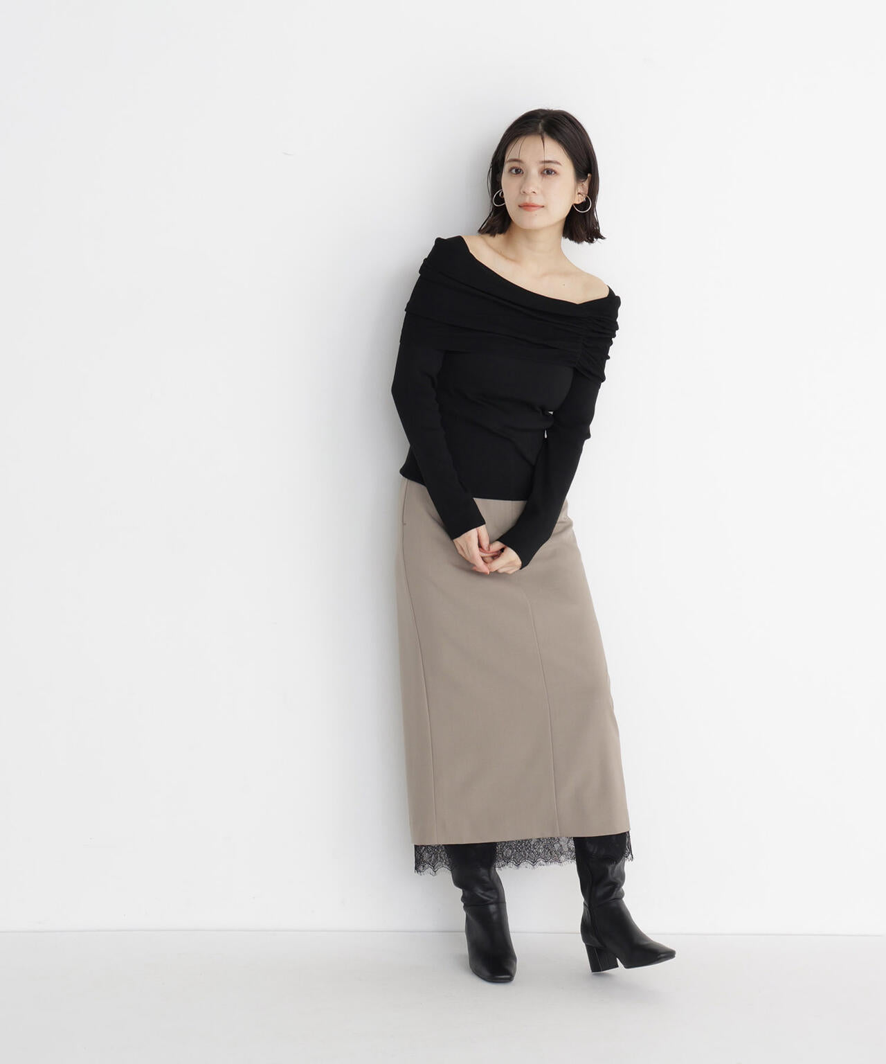 163cm 着用サイズ:M