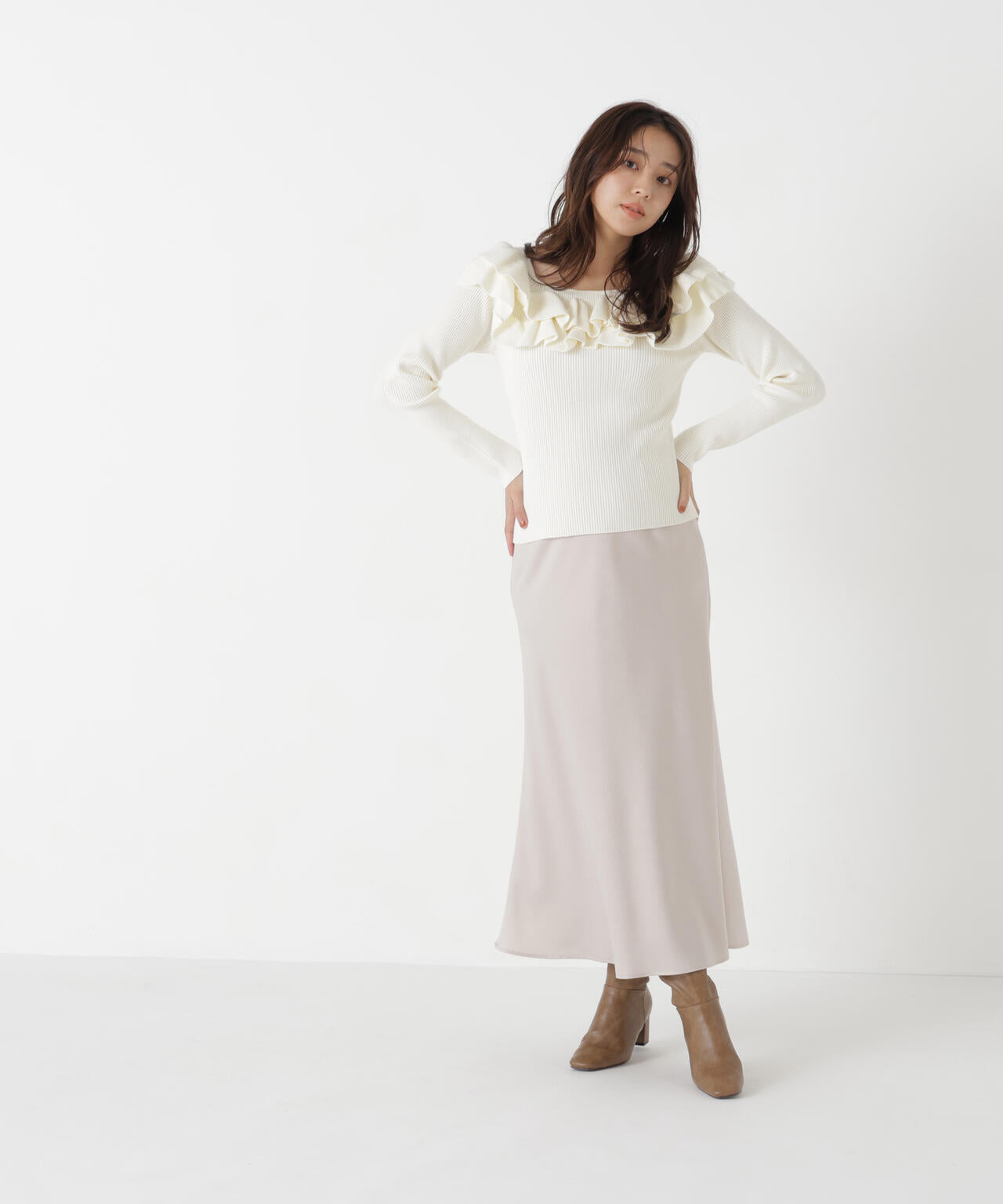165.5cm 着用サイズ:M
