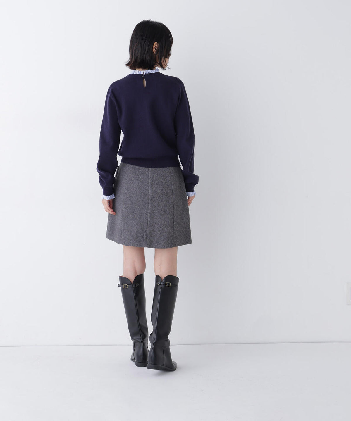 168cm B:78 W:57 H:87 着用サイズ:M