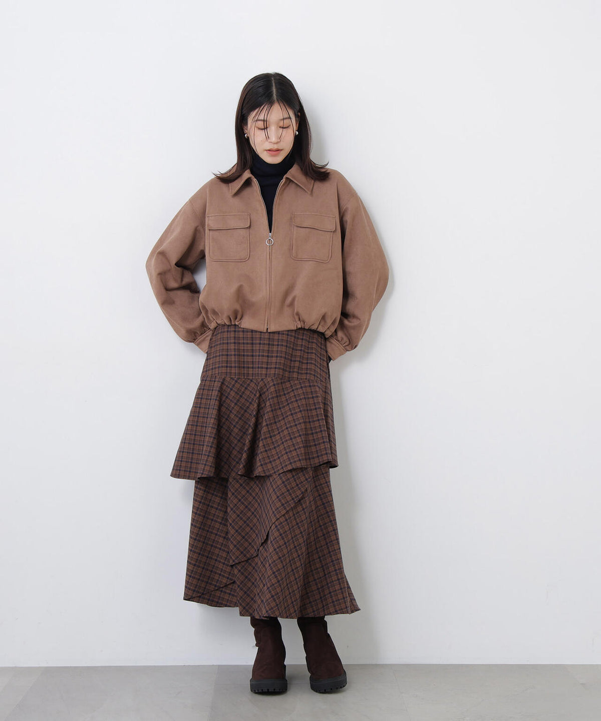 身長168cm B82 W59 H88 着用サイズ:FR