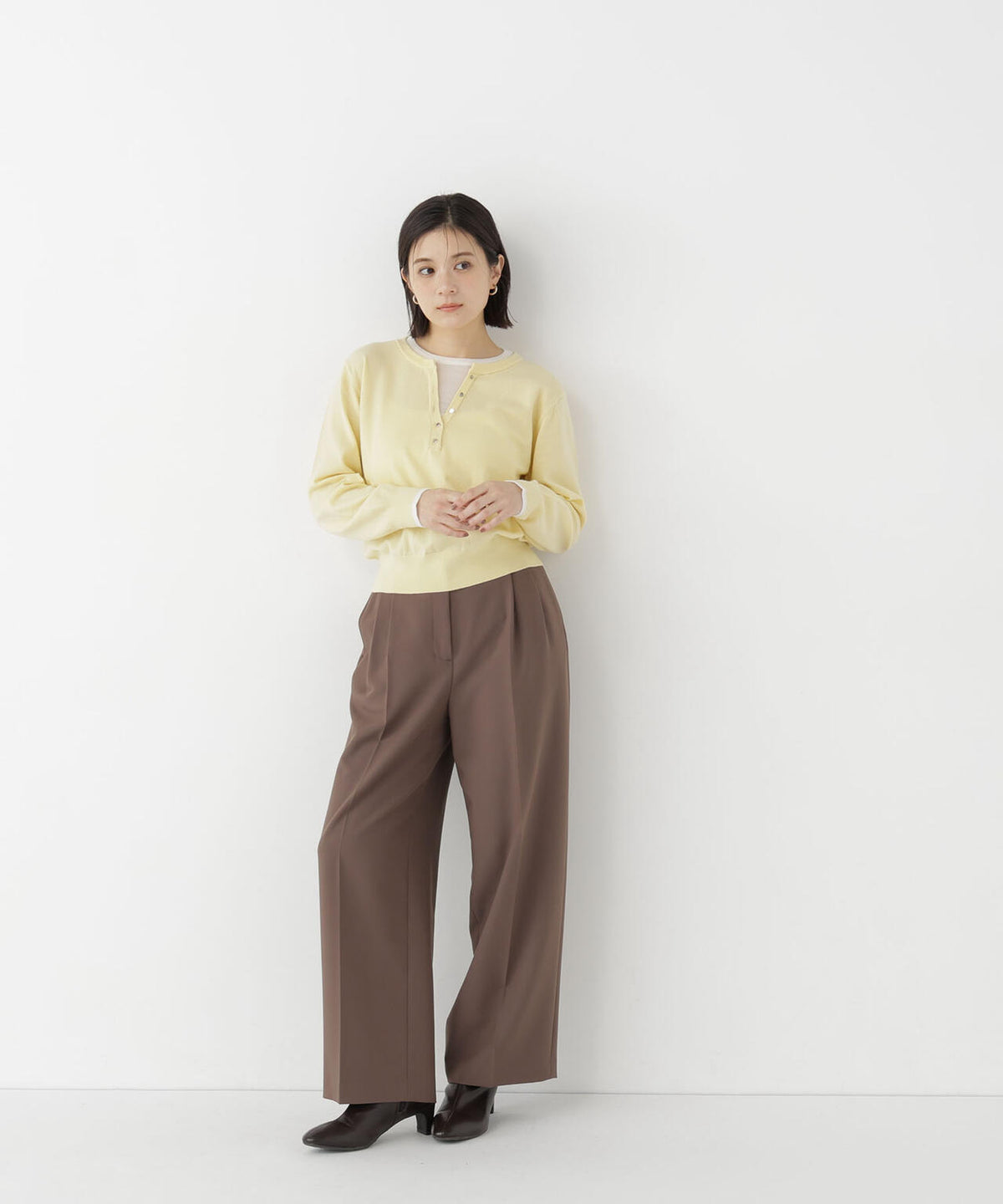 165.5cm 着用サイズ:M