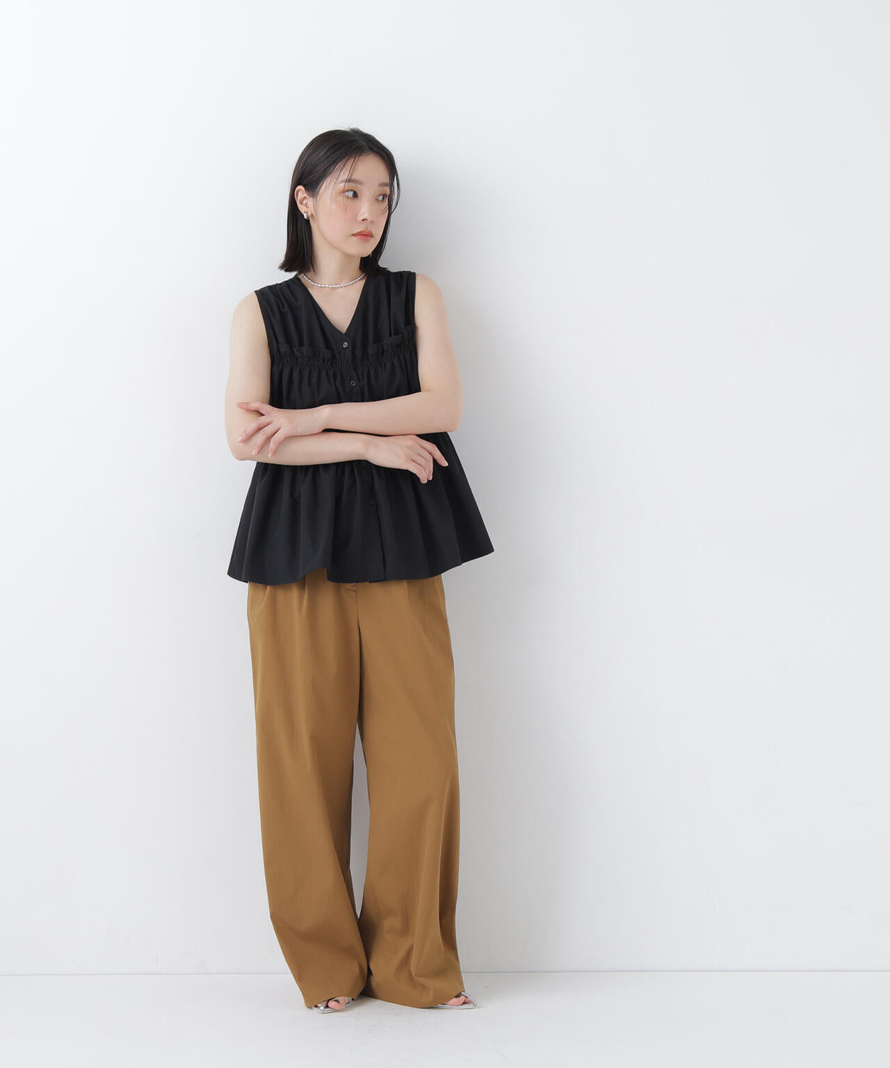 165.5cm 着用サイズ:M