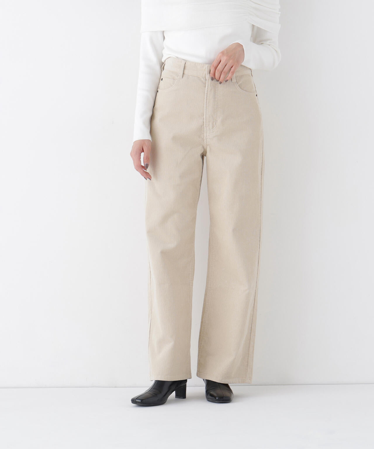 165.5cm 着用サイズ:M