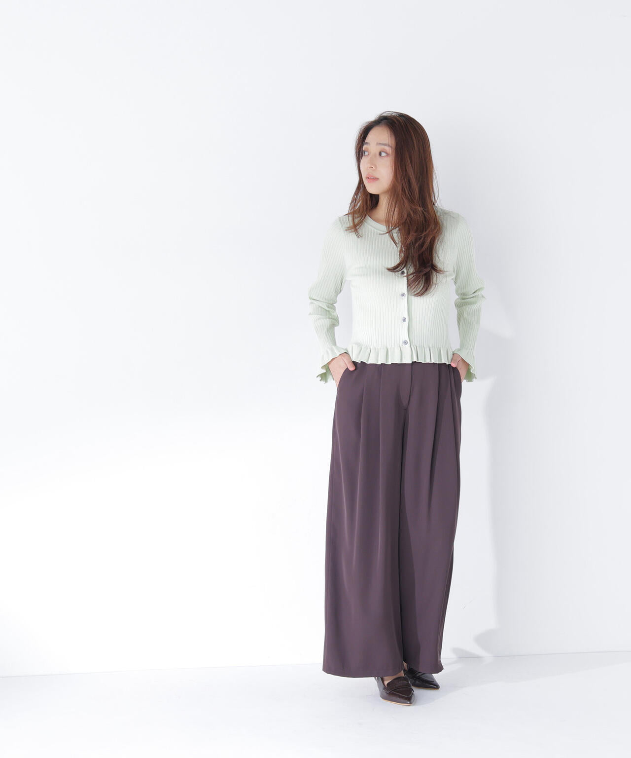165.5cm 着用サイズ:M