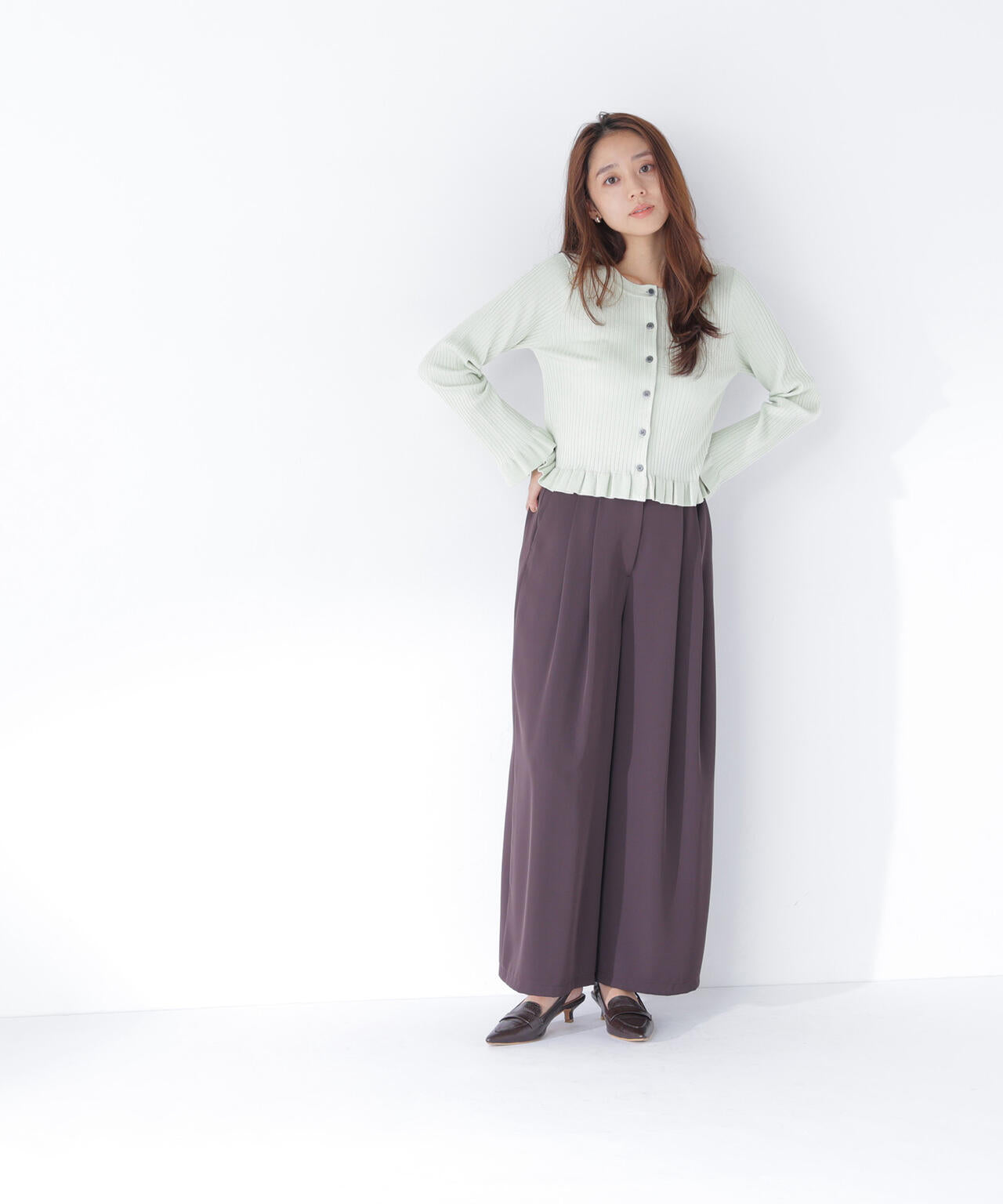 165.5cm 着用サイズ:M
