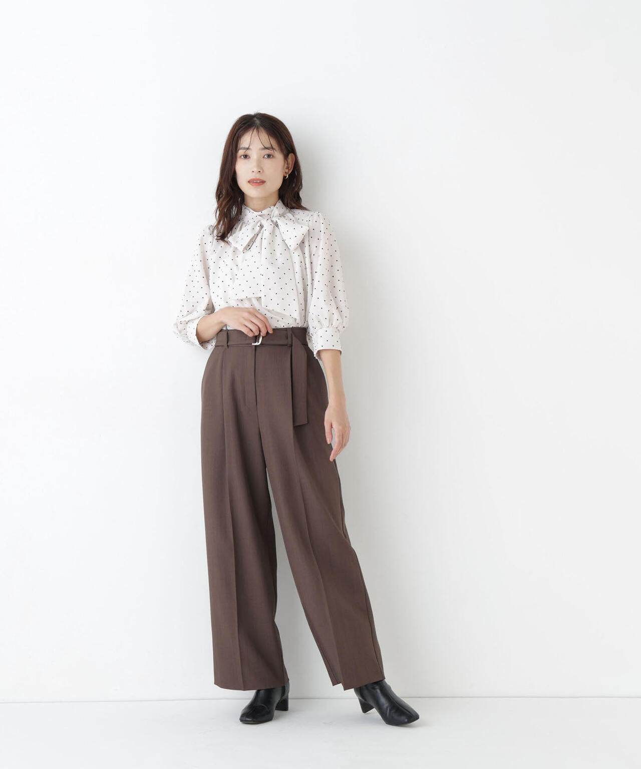 <ちょうど、いい服>いつでもどこでも。ロングシーズンワイドパンツ