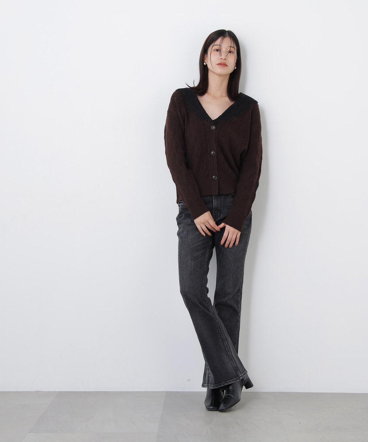 身長168cm B82 W59 H88 着用サイズ:M