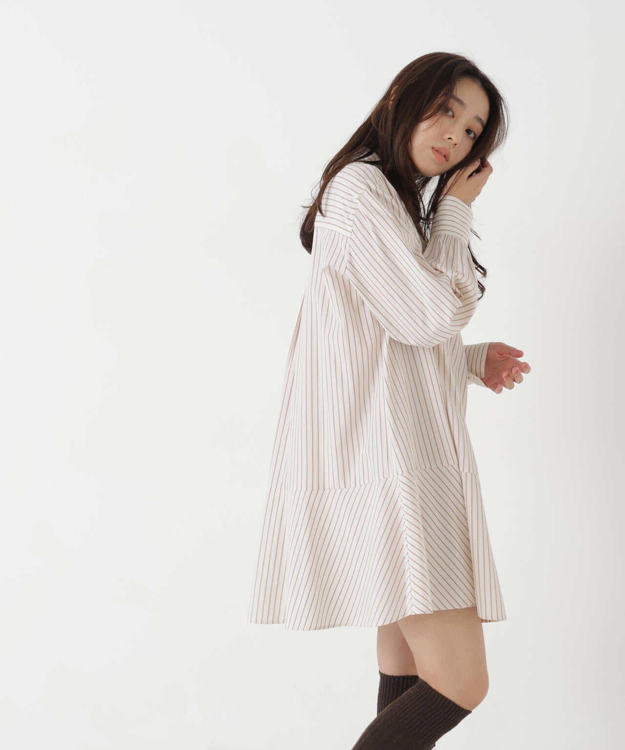 165.5cm 着用サイズ:FR