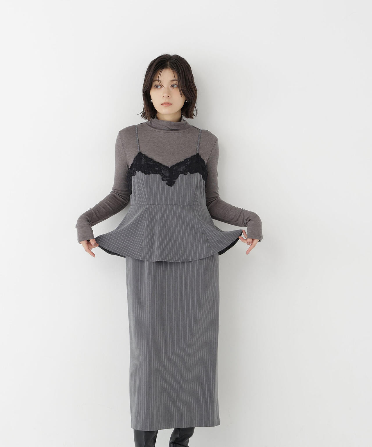 163cm 着用サイズ:M