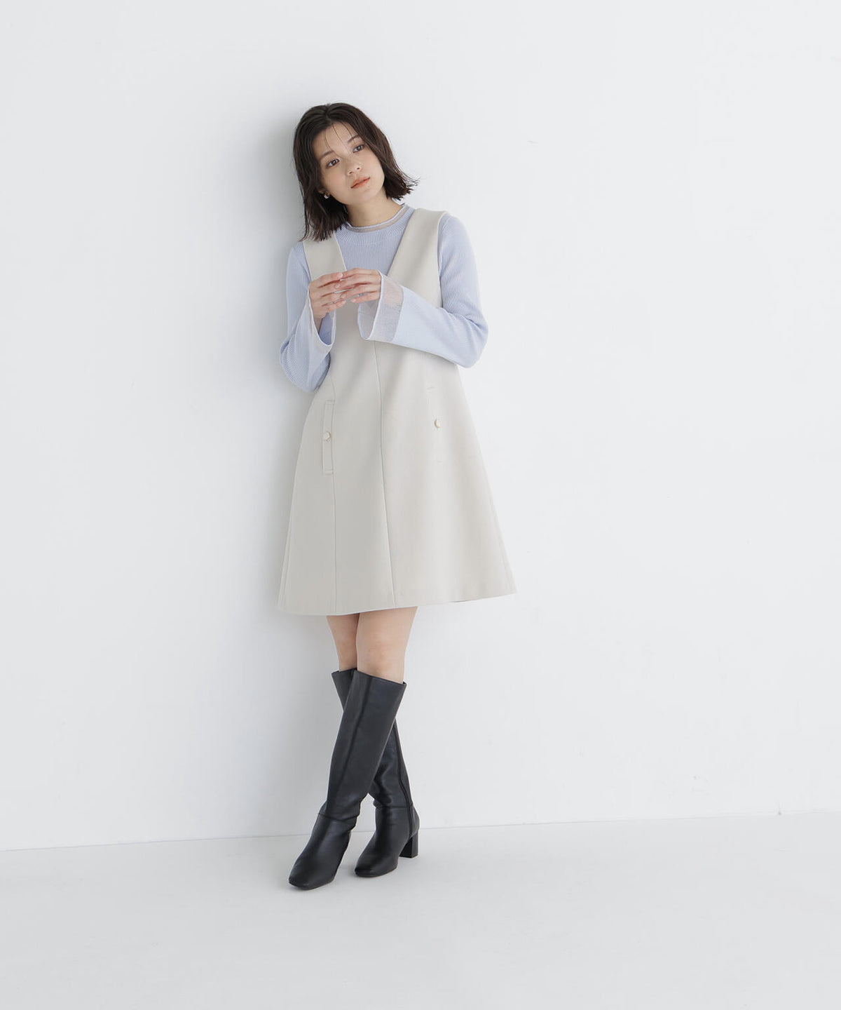 163cm 着用サイズ:M