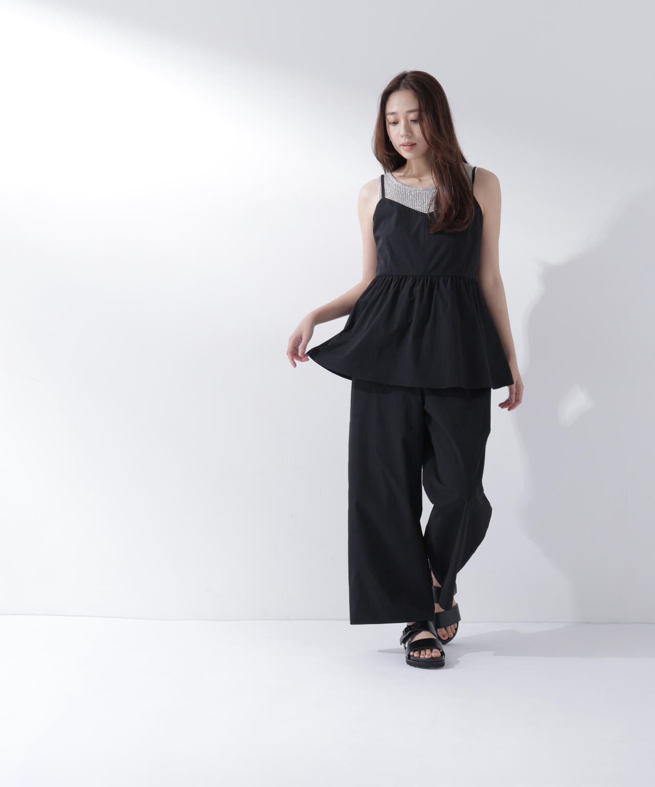 165.5cm 着用サイズ:FR